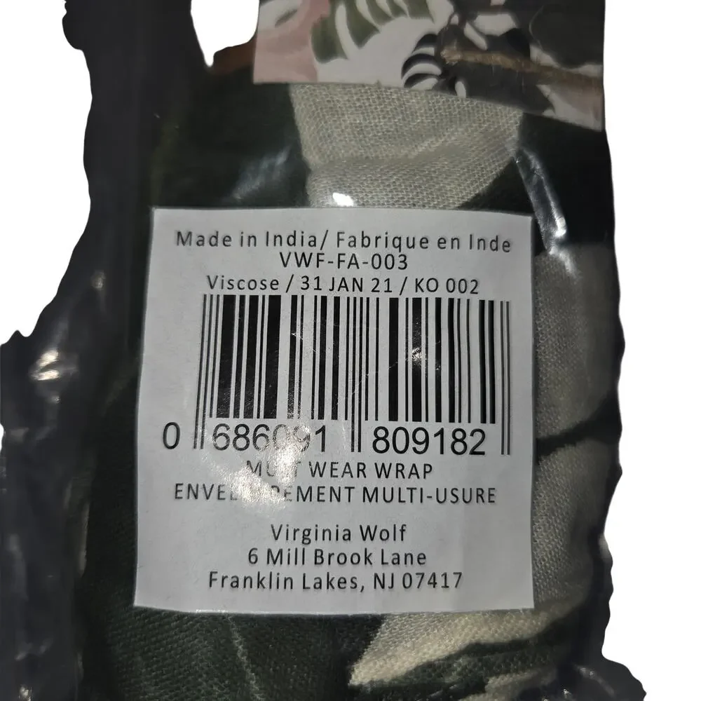 Virginia Wolf Multi Wear Wrap - New With Tags!!